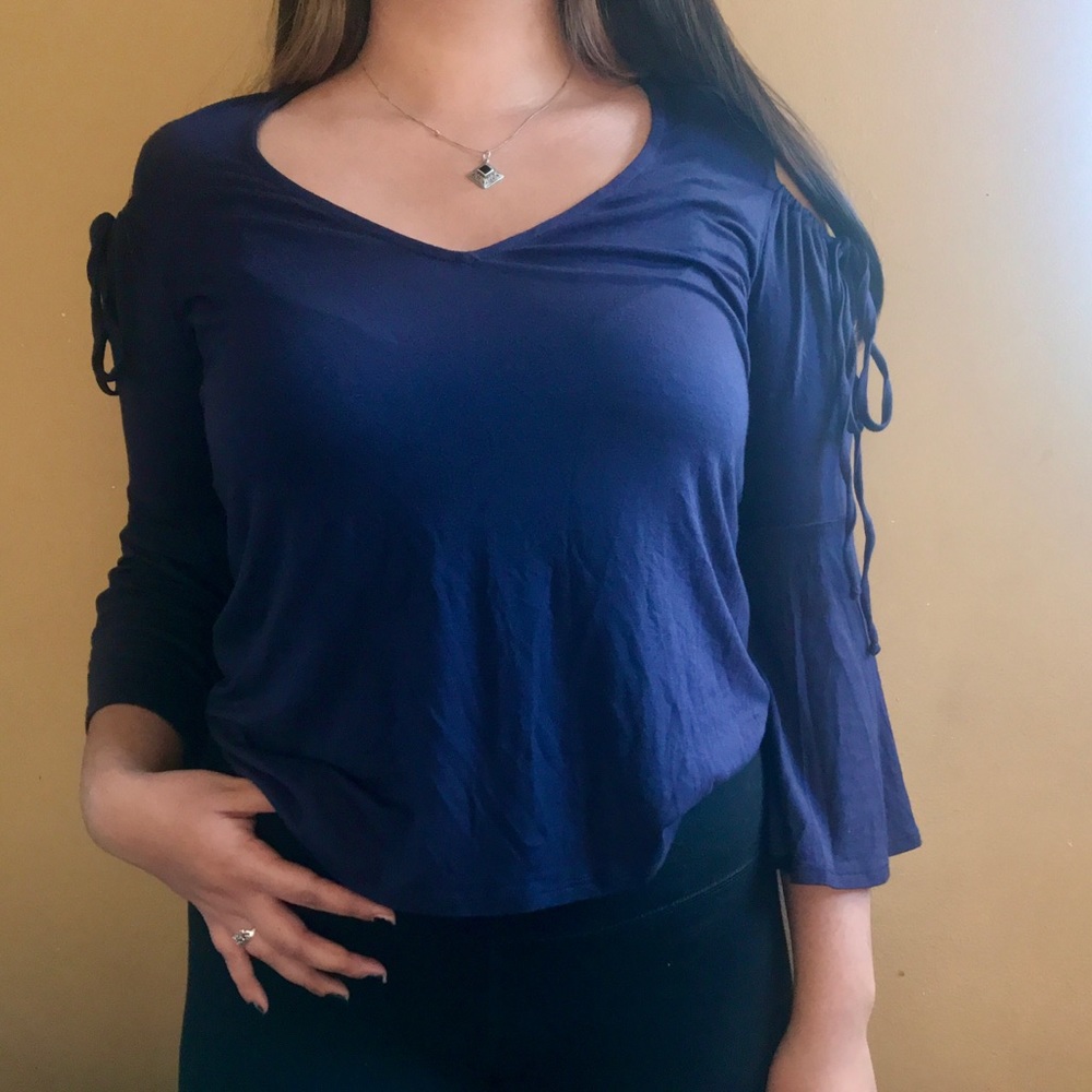 Dark blue long sleeves